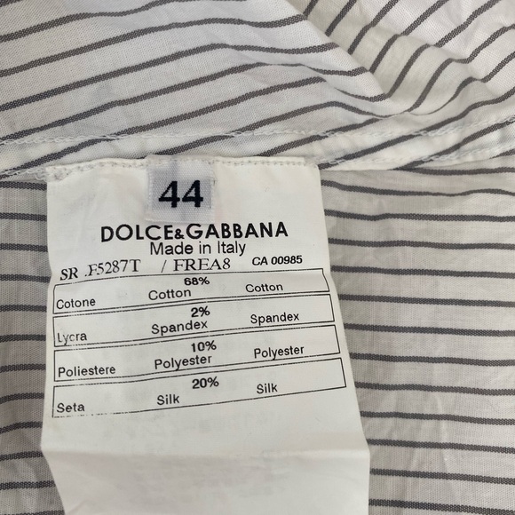 Dolce & Gabbana women’s shirt ( metallic accents)size small - Picture 9 of 9